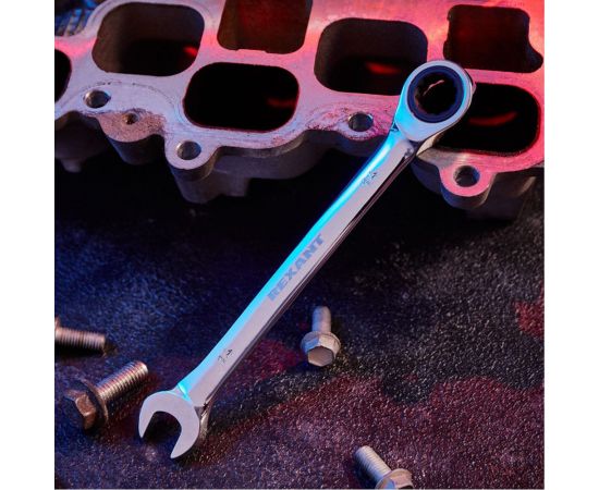 Комбинированный трещоточный ключ REXANT 14 мм 12-5809-1 – изображение 6