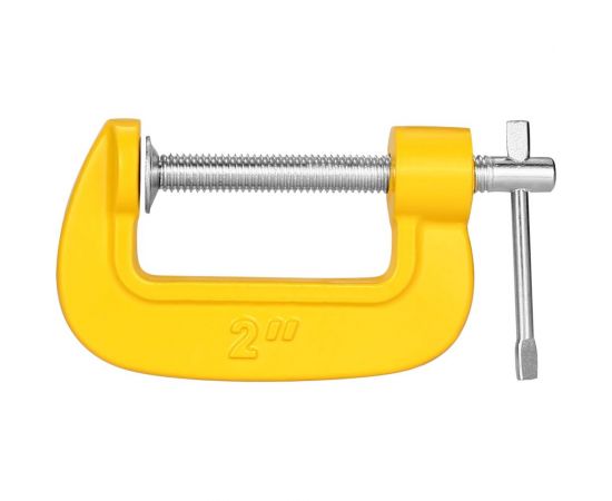 G-образная струбцина DEKO 50 мм GCL50-2, 2 шт 065-0628 – изображение 7