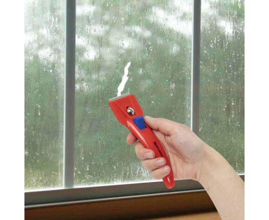 Скребок BRAUBERG BASE для любых поверхностей (стеклокерамика, стекло, плитка) фиксатор 607458 – изображение 7
