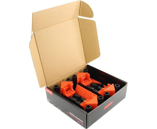 Набор 4-х зажимов WOODWORK для соединения под углом 60, 90 и 120°, пластик CLM-003 – изображение 7