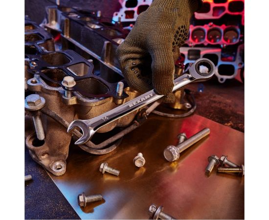 Комбинированный трещоточный ключ REXANT 14 мм 12-5809-1 – изображение 8