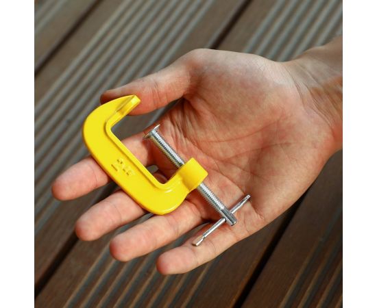 G-образная струбцина DEKO 50 мм GCL50-2, 2 шт 065-0628 – изображение 9