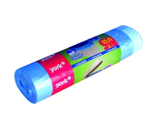 Мешок с тесьмой для мусора (20 шт; 35 л; 21 мкм) 902190 