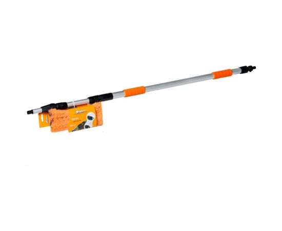 Швабра Airline с насадкой для шланга, щеткой 25см и телескопической ручкой 160-300см AB-H-05 