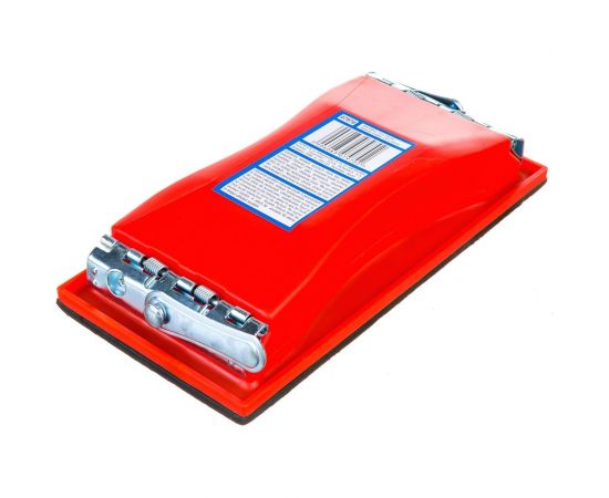 Держатель наждачной бумаги VOREL 105х212мм пластмассовый 07970 