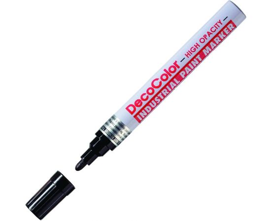 Перманентный маркер для пром. графики MARVY UCHIDA 2-5мм черный MAR728/1 