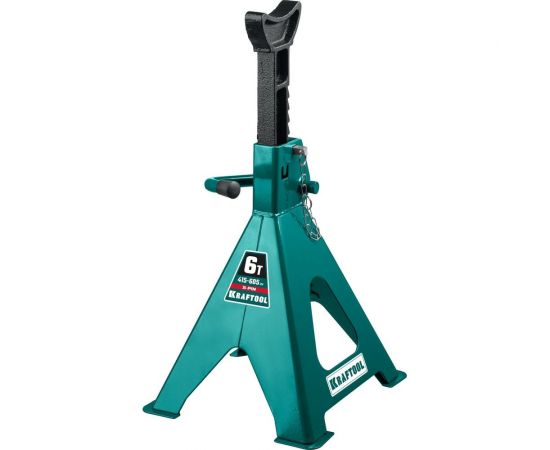 Страховочная усиленная подставка со штифтом KRAFTOOL S-PIN 6 т, 415-605 мм 43465-6 