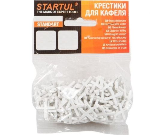 Крестики для укладки плитки 1.5 мм, 200 штук Standart STARTUL ST4302-15 