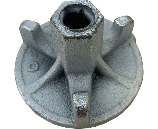 Гайка литая оцинкованная 100 мм, 25 шт Промышленник Г3Р100Ц 