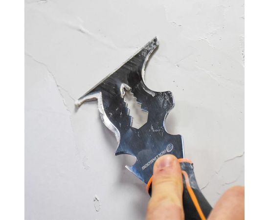 Многофункциональный шпатель-скребок Rollingdog 14 в 1, нержавеющая сталь 420, наконечник-молоток 50417 – изображение 11