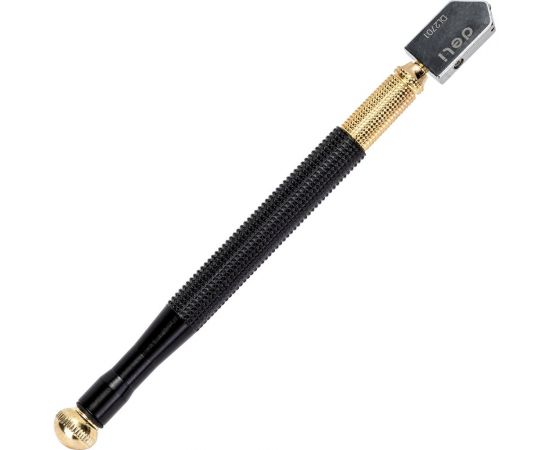 Масляный стеклорез DELI DL2701 180 мм, диаметр режущей головки 3 мм, вольфрамовая сталь yg5 98405 – изображение 2