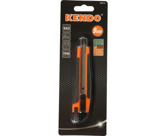 Строительный нож KENDO 9 мм 30614 – изображение 2