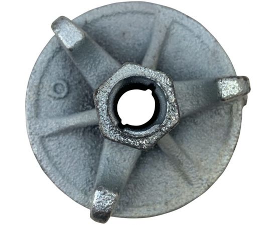 Гайка литая оцинкованная 100 мм, 25 шт Промышленник Г3Р100Ц – изображение 2