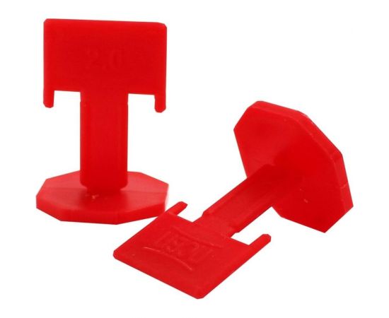 Система выравнивания плитки зажимы 2 мм, 100 шт уп. On 02-08-046 – изображение 2