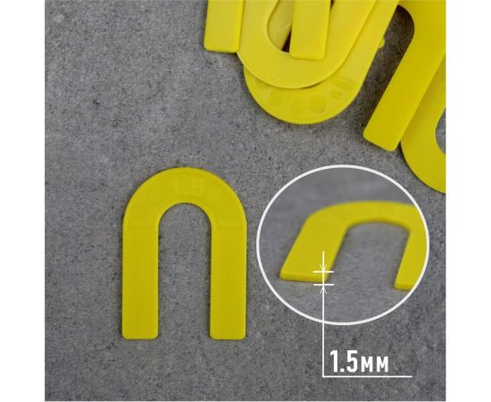 Подкова многоразовая 1.5 мм, 100 шт DECOR 444-0015 11607905 – изображение 2