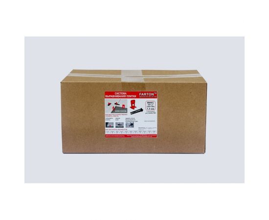 Система выравнивания плитки Микс 600 шт, 1.5 мм Farton 100009 – изображение 2