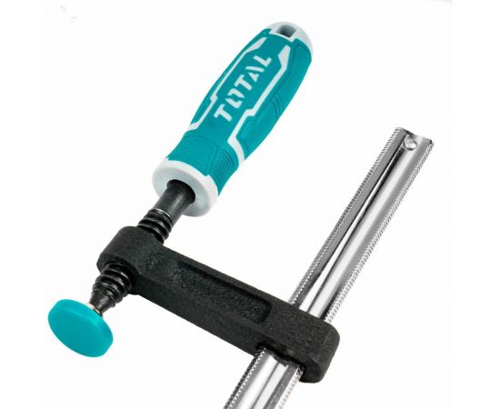 F-образная струбцина TOTAL 50x200 мм THT1320502 – изображение 2