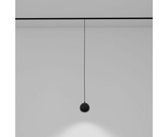 Магнитный трековый светильник ЭРА TRM20-9-5W4K-B для системы NOVA, 48V, 5Вт, 4000К, подвесной, с направленным светом черный Б0054834 – изображение 3