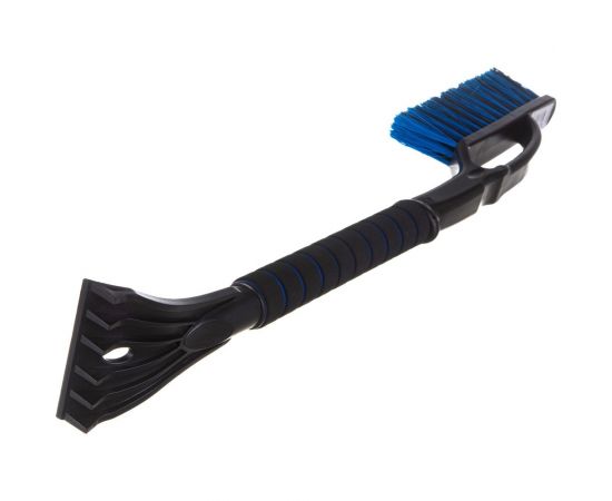 Щетка для снега со скребком ГЛАВДОР GL-599, 65 см, поролоновая ручка, голубая /15 53295 – изображение 3