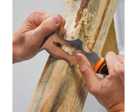 Многофункциональный шпатель-скребок Rollingdog 14 в 1, нержавеющая сталь 420, наконечник-молоток 50417 – изображение 3