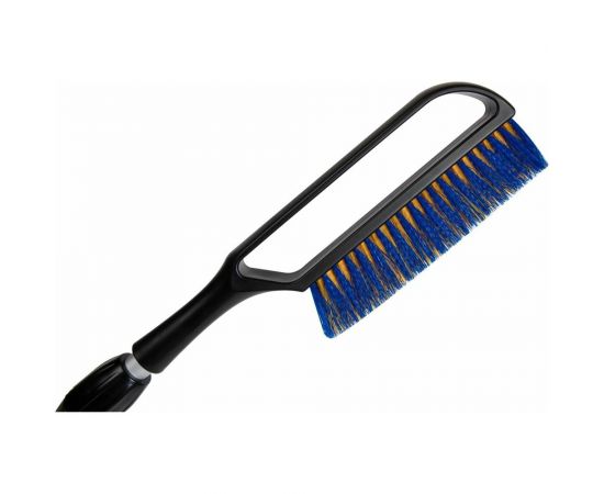 Зимняя щетка со скребком KRAFT телескопическая ручка (78-100 см), сине-сиреневая щетина KT 830075 – изображение 4
