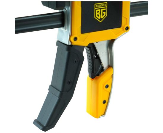 Струбцина быстрозажимная алюминиевая 95*450мм, зажим до 350 кг 925 Berger BG BG1925 – изображение 4