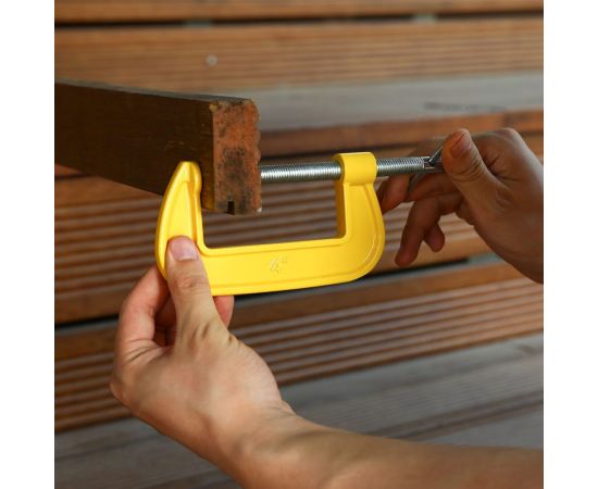 G-образная струбцина DEKO 100 мм GCL100 065-0630 – изображение 5