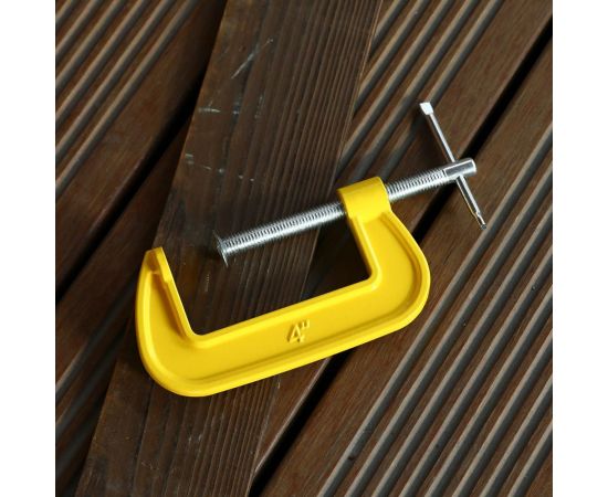 G-образная струбцина DEKO 100 мм GCL100 065-0630 – изображение 6