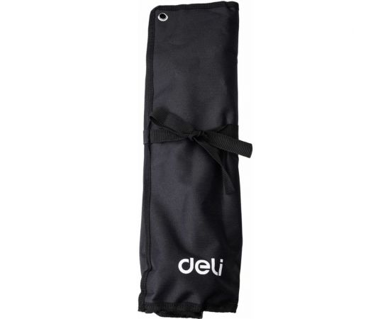 Набор накидных изогнутых гаечных ключей DELI DL150012А матовая поверхность, чехол из ткани oxford, 12 шт. 104511 – изображение 7