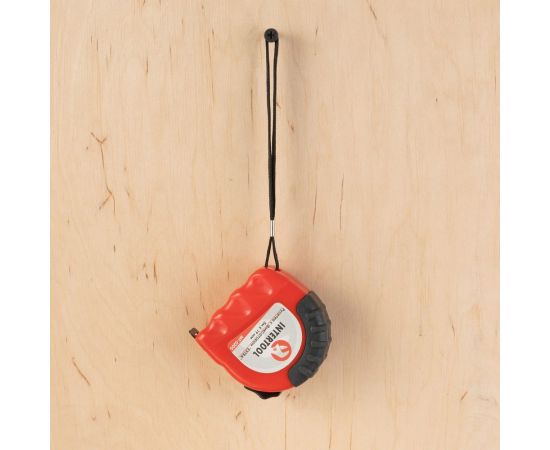 Рулетка с фиксатором INTERTOOL EXTRA 5 м х 19 мм MT-0205 – изображение 7