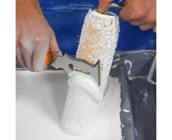 Многофункциональный шпатель-скребок Rollingdog 14 в 1, нержавеющая сталь 420, наконечник-молоток 50417 – изображение 9