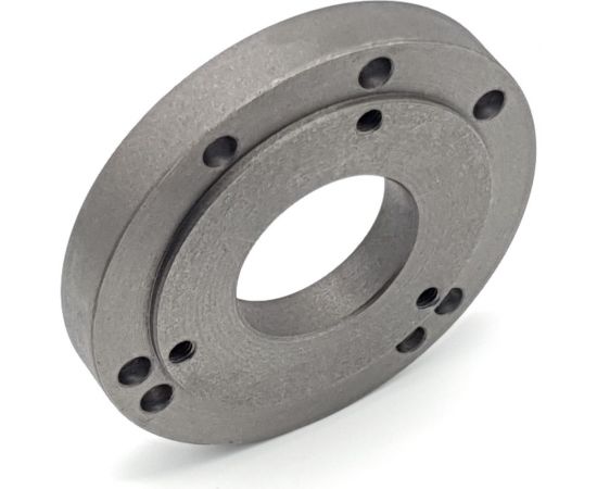 Фланец переходной 100 мм на 125 мм, 40 мм под 3х, 4х-кулачковый патрон ТЕХНОРЕАЛ МА310015013 
