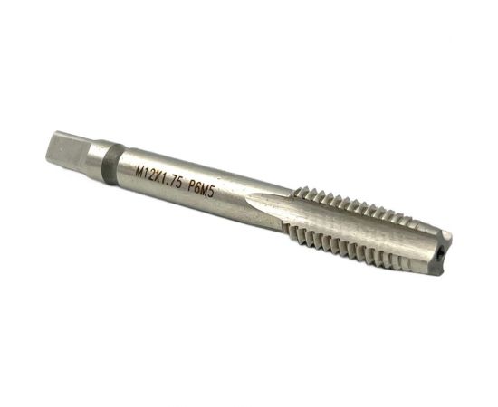 Машинно-ручной метчик TORNERI М12х1.75 Р6М5 для сквозных отверстий 024388 