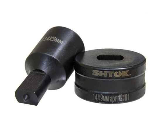 Комплект насадок к ШП-110/12 овал 9х14 мм SHTOK 12181 