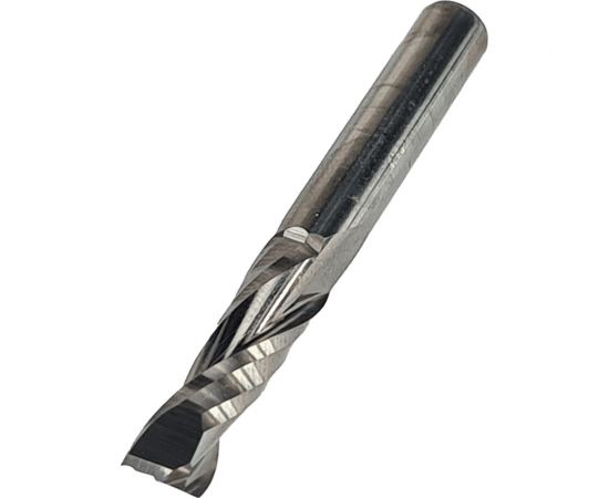 Фреза спиральная двухзаходная верхний рез для ЧПУ (6x22x50 мм; S=6 мм; Z2) Greencut GE6020 