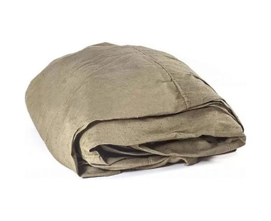 Полог-тент брезентовый водоотталкивающий с люверсами 450 г/м2, 4x8 м ТАРПИКС N71505 