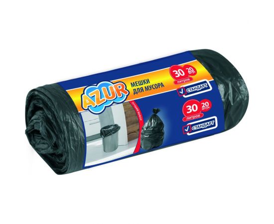 Мешки для мусора NEW (20 шт; 30 л) AZUR 90177 
