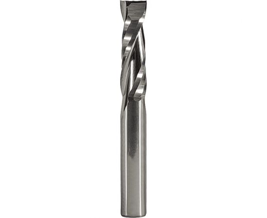 Фреза спиральная двухзаходная верхний рез для ЧПУ (6x22x50 мм; S=6 мм; Z2) Greencut GE6020 – изображение 2