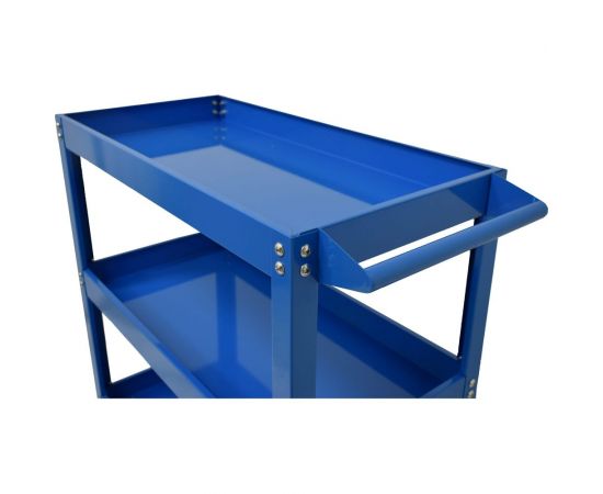 Передвижная инструментальная Тележка BIST с 3-мя полками, 700x350x660 мм BWD1318 – изображение 2