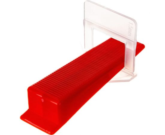 Система выравнивания плитки, комплект зажим 40 шт + клин 40 шт Gigant TLS-40 – изображение 2