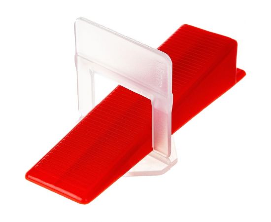 Система выравнивания плитки, комплект зажим 250 шт + клин 250 шт Gigant TLS-250 – изображение 3