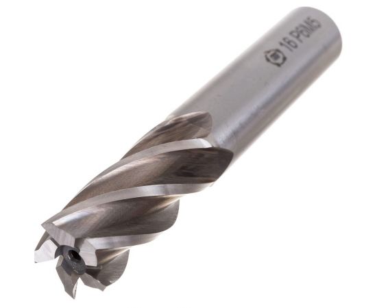 Фреза концевая (16х92х32 мм; 5 зуб.; хвостовик 16 мм; Р6М5) Туламаш ТМ 134915 – изображение 3