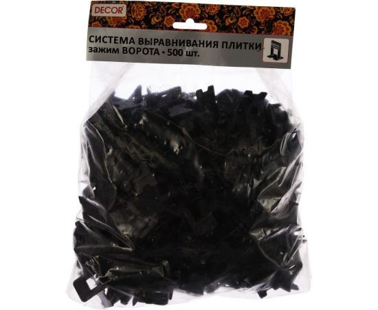 Зажим ""Ворота"" СВП (1.4 мм; 500 шт.) DECOR 559-2500 – изображение 3