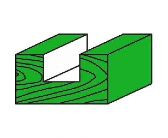 Фреза прямая серия 101 (3x13.7х51 мм; хвостовик 8 мм) D.BOR 9R-2002030W2D – изображение 3