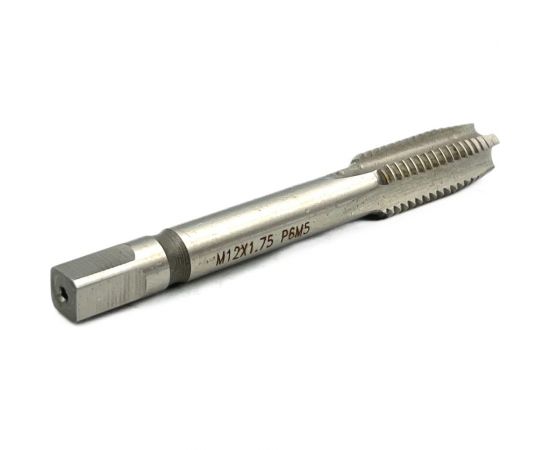Машинно-ручной метчик TORNERI М12х1.75 Р6М5 для сквозных отверстий 024388 – изображение 4