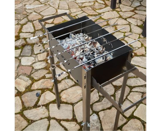 Набор угловых шампуров СОКОЛ 6х500 мм, в чехле 62-0013 – изображение 4