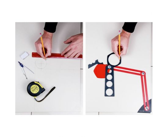 Ручной инструмент для разметки Mechanic TileTEMPLATE шаблон плиточника 19568442102 – изображение 5