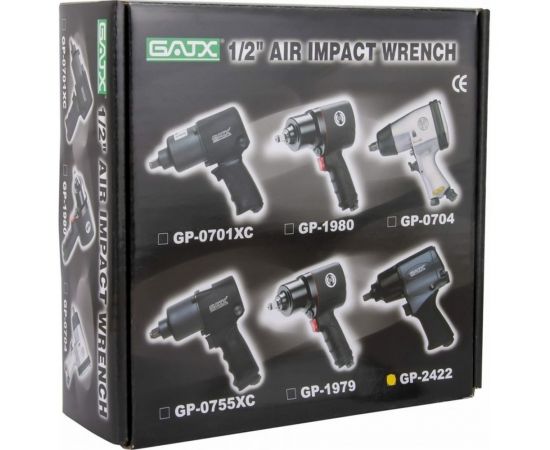 Ударный реверсный пневмогайковёрт GATX GP-2422 – изображение 6