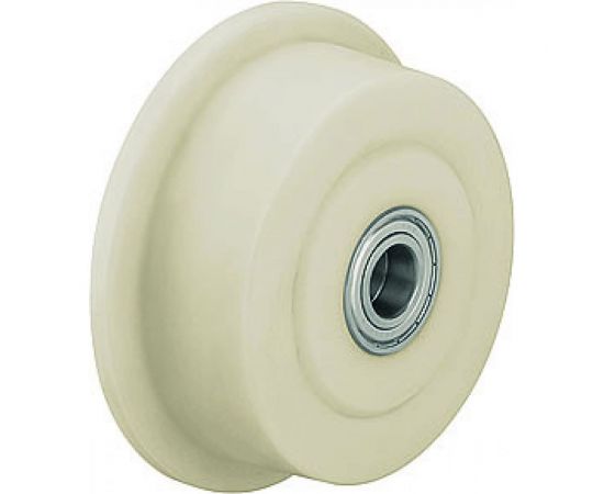 Колесо из блочного полиамида одноребордное серии FPB (145 мм; 750 кг) КубаньЛитМаш FBP 125R 