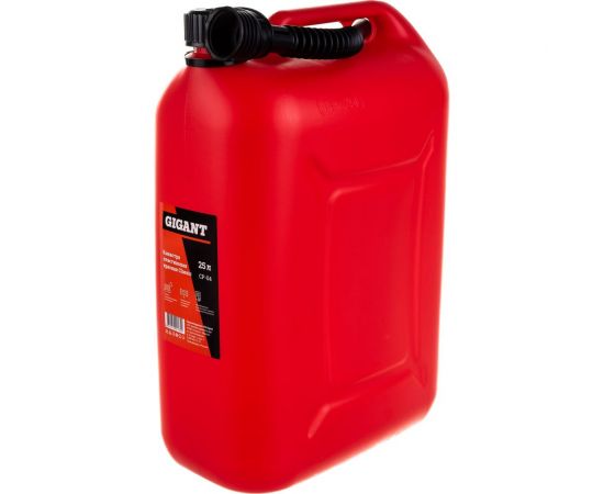 Канистра пластиковая красная 25 л Gigant CP-04 